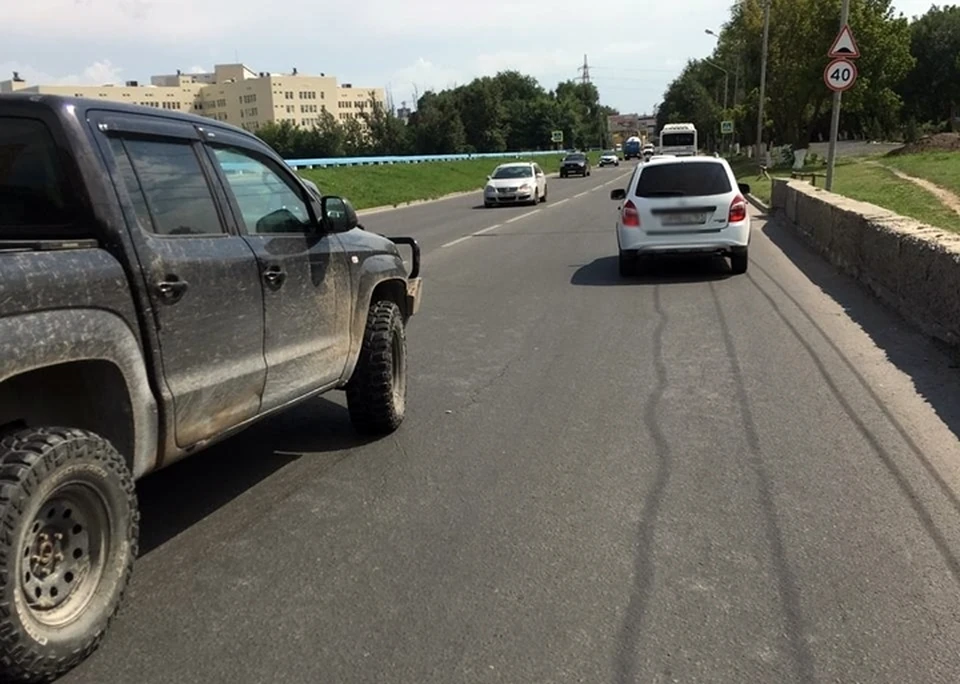 Авария случилась на улице Бодрой. Фото: ГИБДД