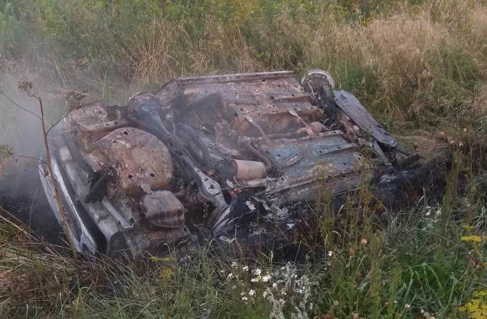 Последствия аварии в Козельском районе.