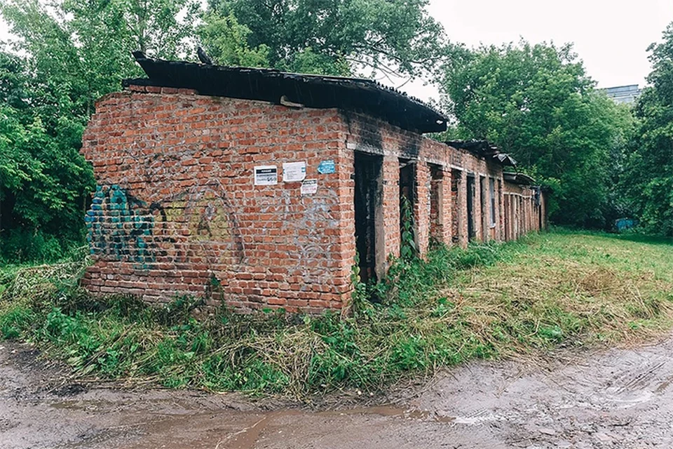 Аварийные сараи снесли на улице Ленина в Смоленске. Фото: администрация Смоленска.