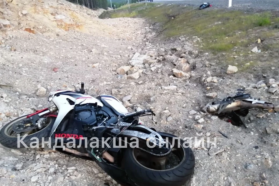 Поездка на мотоцикле закончилась трагедией. Фото: Кандалакша Онлайн