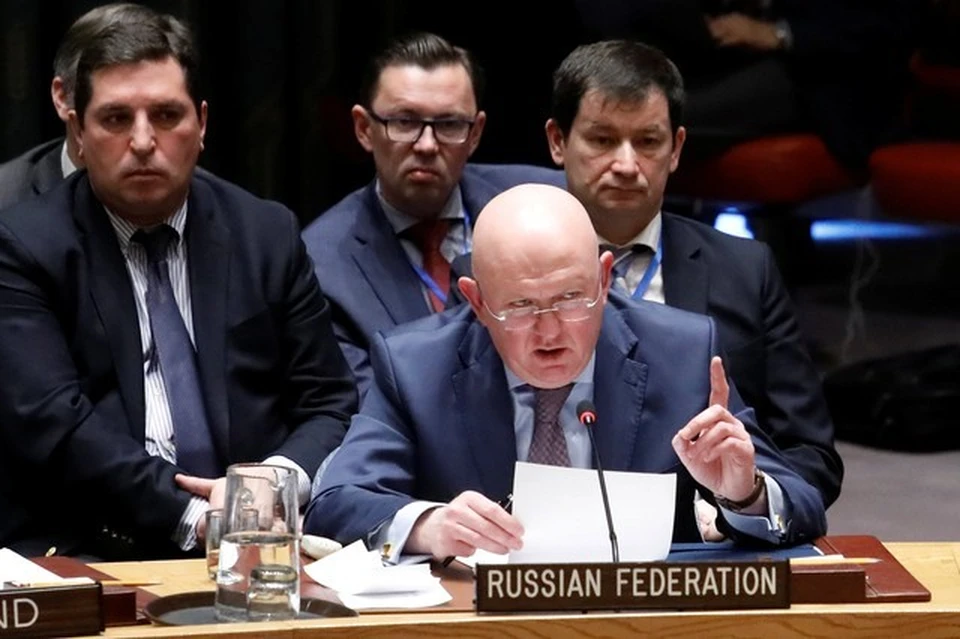 Постпред России при ООН Василий Небензя
