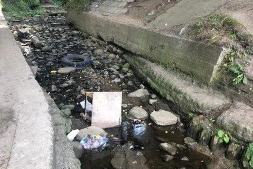 Пожалуй, пришло время ручей Чистый переименовать.