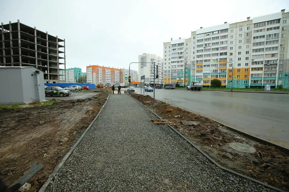 Работы по благоустройству идут полным ходом. Фото: пресс-служба мэрии Челябинска