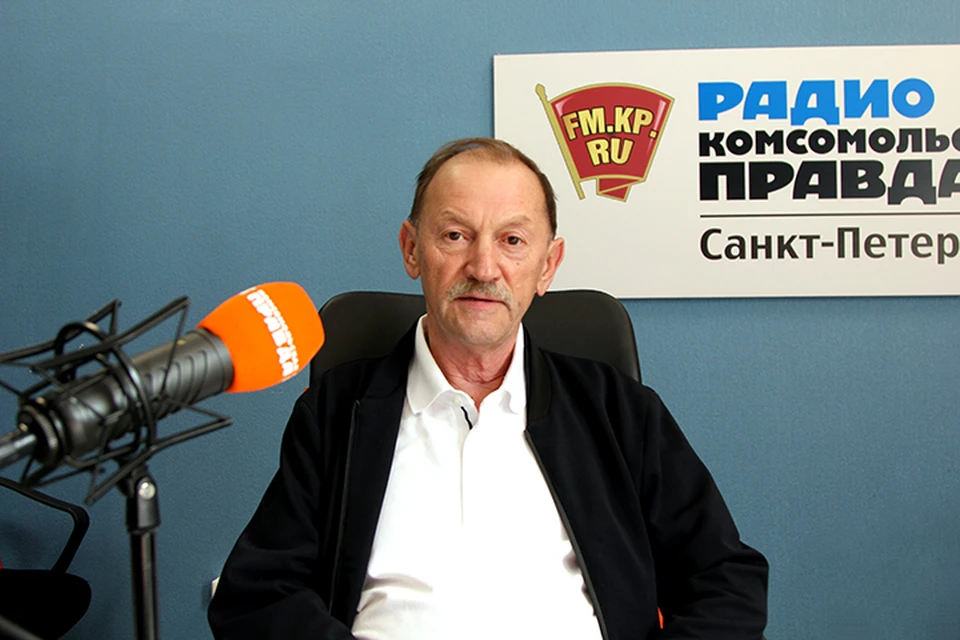 Андрей Курдин в студии радио «Комсомольская Правда в Петербурге», 92.0 FM