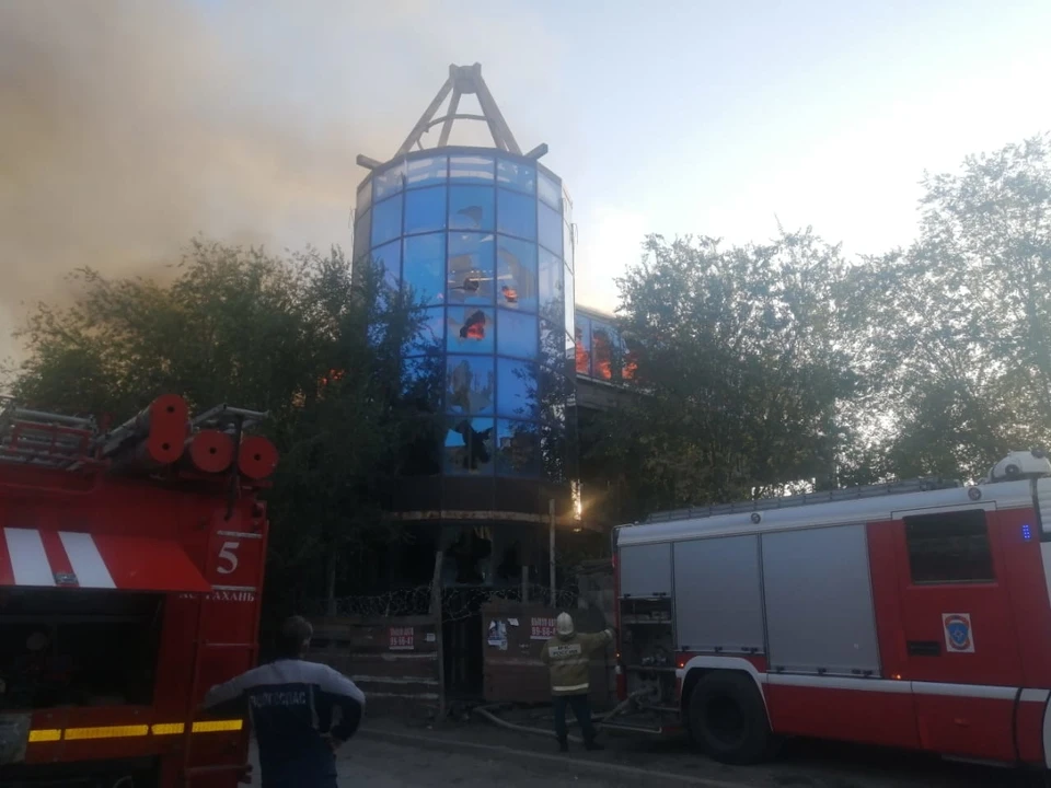 Пожар произошёл вечером 23 августа