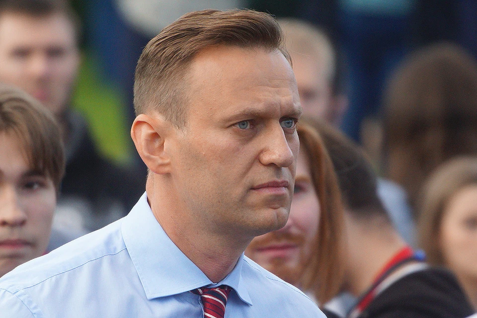 Политик Алексей Навальный.