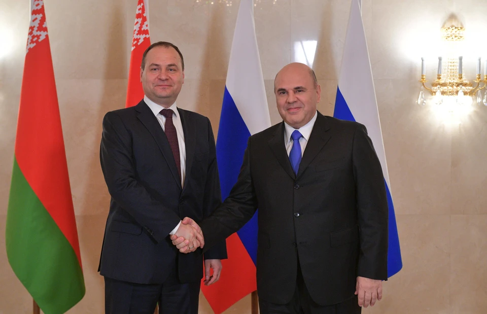 Сегодня, 3 сентября, Михаил Мишустин встретится с премьер-министром Беларуси Романом Головченко