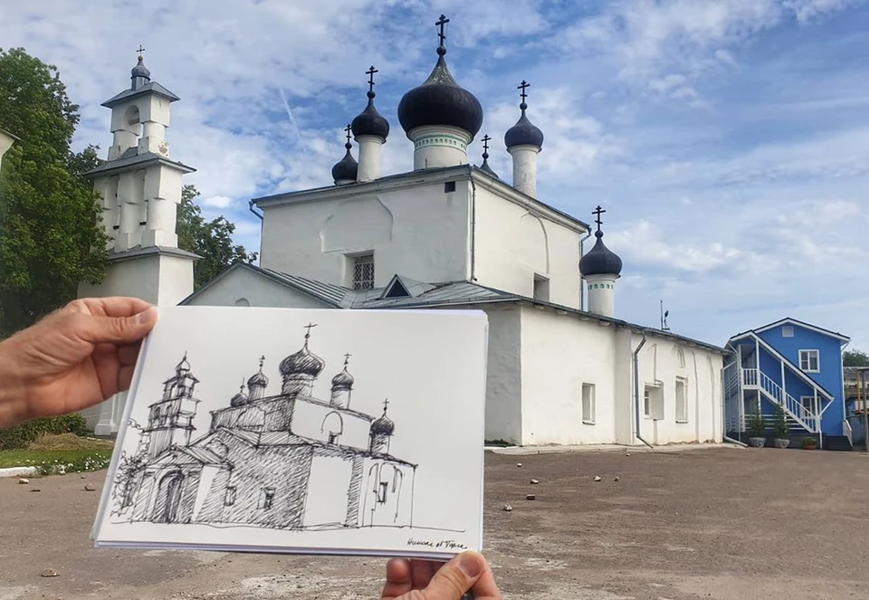 Фото: подворье Псково-Печерского монастыря