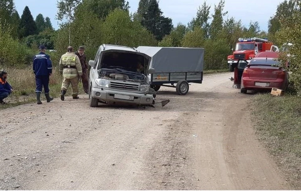 В ДТП пострадали трое.