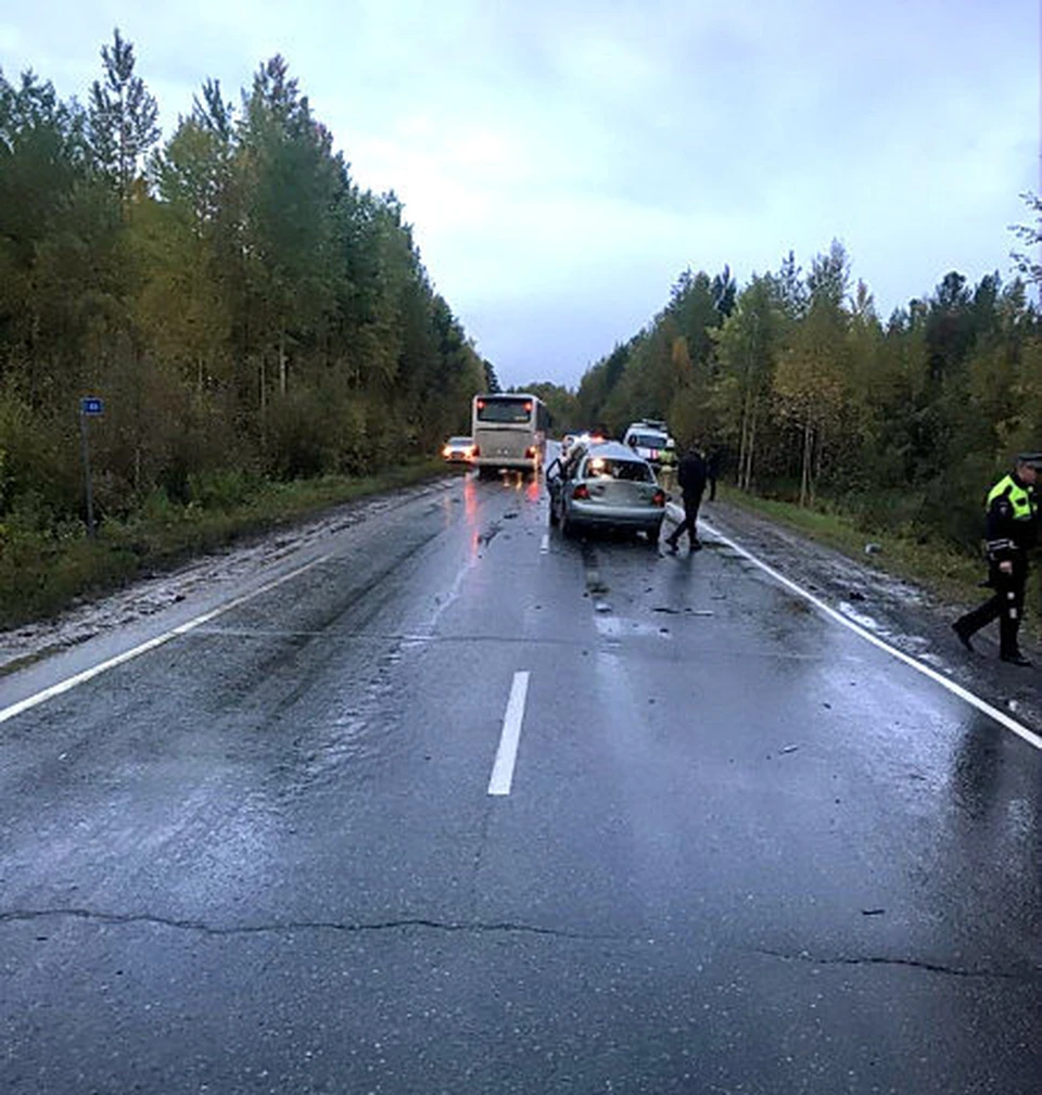 В аварии на трассе Стрежевой – Нижневартовск на севере Томской области  погибли двое - KP.RU