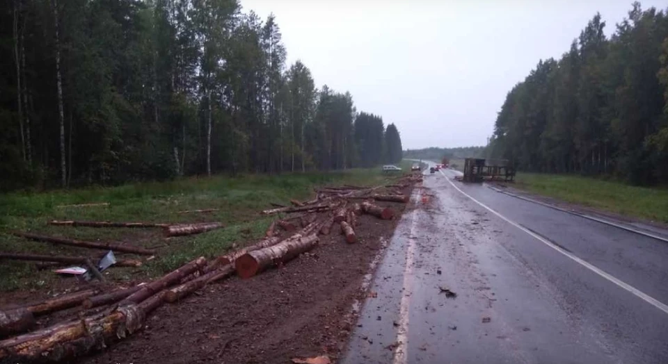 На месте ДТП