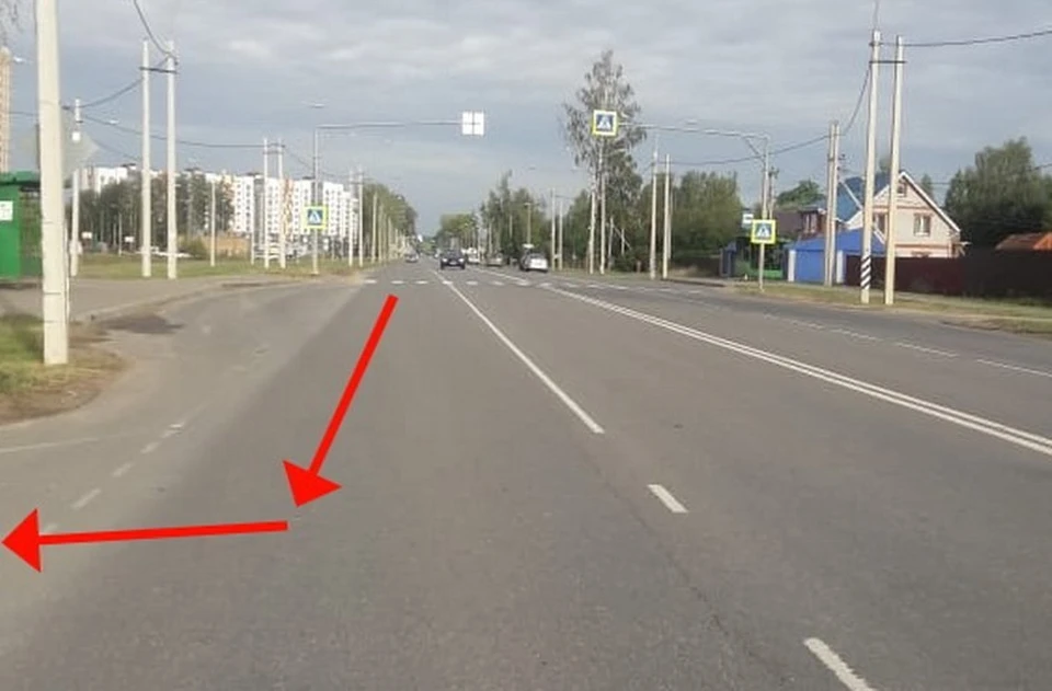 Альтернативный проезд доступен только по утрам.