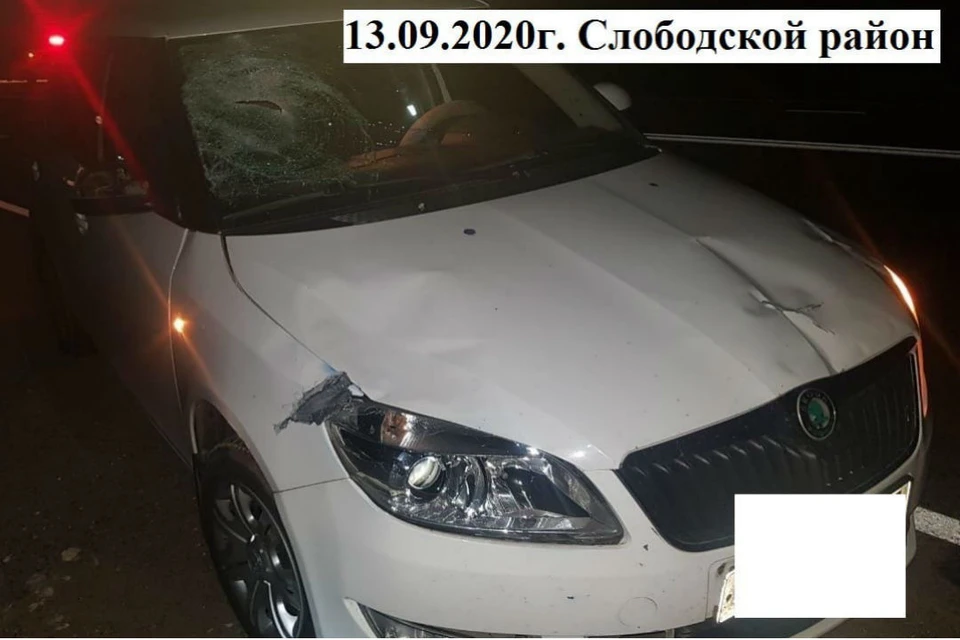 Авария произошла 13 сентября в 19.34. Фото: vk.com/gibdd43