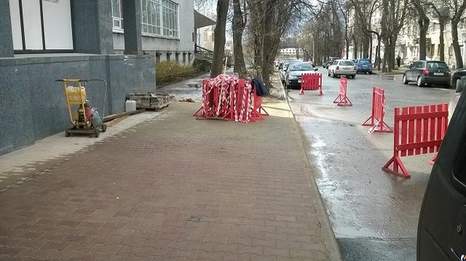 В Томске за сезон успели отремонтировать свыше 90% тротуаров. Фото пресс-службы городской администрации.