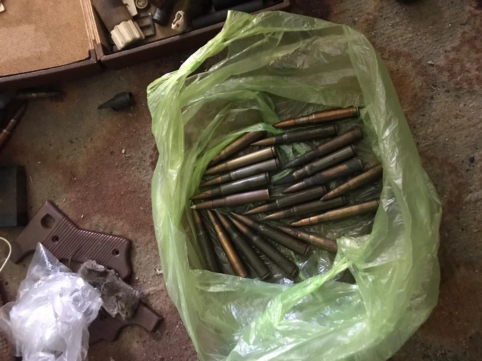 Жителя Армянска могут посадить на 4 года за нелегальную «коллекцию» боеприпасов. Фото: пресс-служба Погрануправления ФСБ по Крыму.