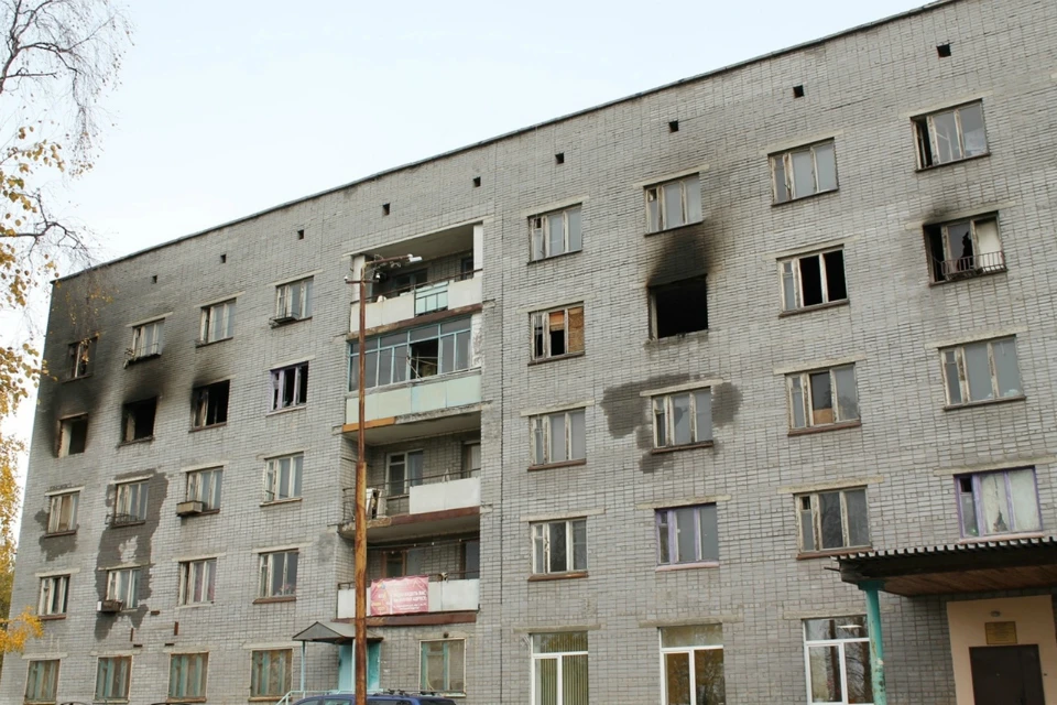 Доступ в погоревшие помещения ограничили. Фото: администрация Ковдора
