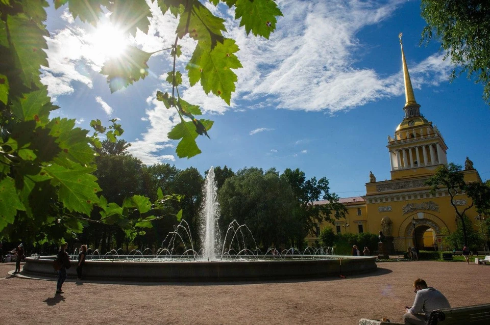 Осенняя жара установила температурный рекорд в Санкт-Петербурге