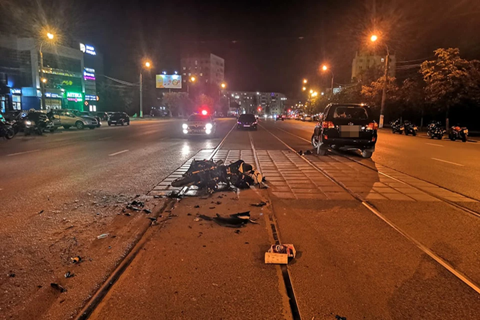 В ДТП пострадали водитель и пассажирка мотоцикла Фото: УГИБДД России по Тверской области