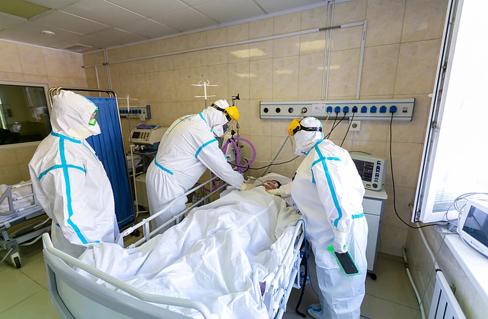 С начала пандемии в Приморье развернули более 1400 коек для заболевших COVID-19. Фото: Александр САФРОНОВ