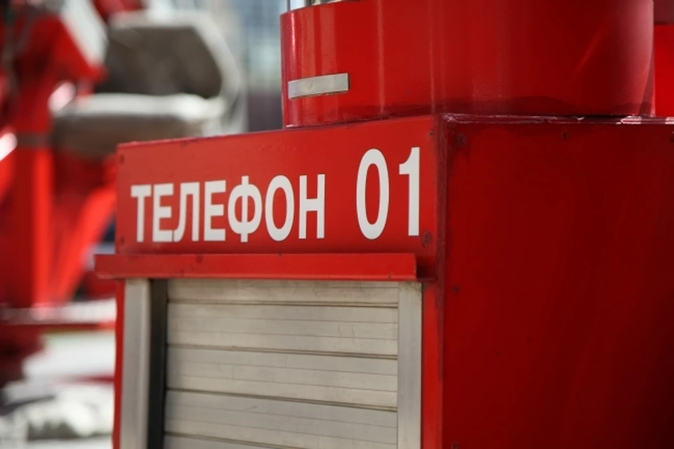 В Хабаровске из горящего коттеджа спасли двух человек