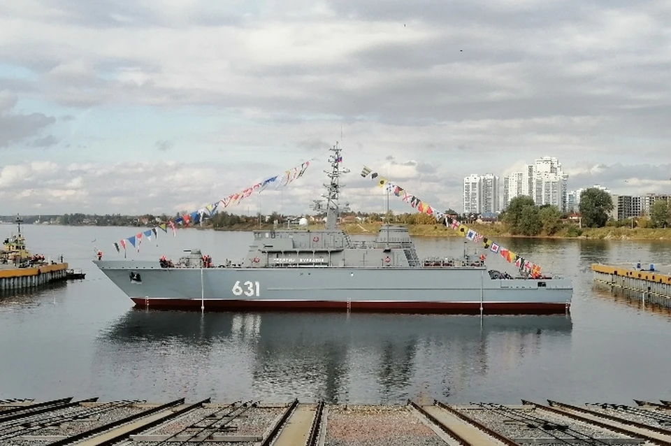"Георгия Курбатова" спустили на воду в Санкт-Петербурге. Фото: snsz.ru