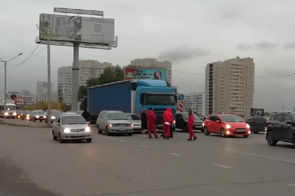 Судя по повреждениям, пострадавших в аварии нет