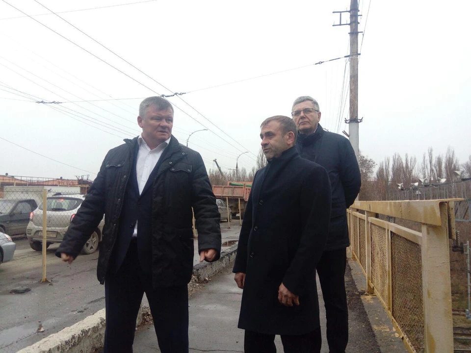 Мэр Саратова Михаил Исаев и Сергей Кузнецов