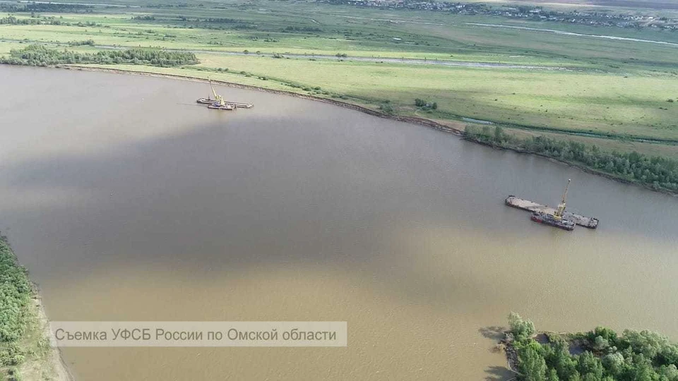 Песок добывали на одном из месторождений в Омской области. Фото: УФСБ России по Омской области