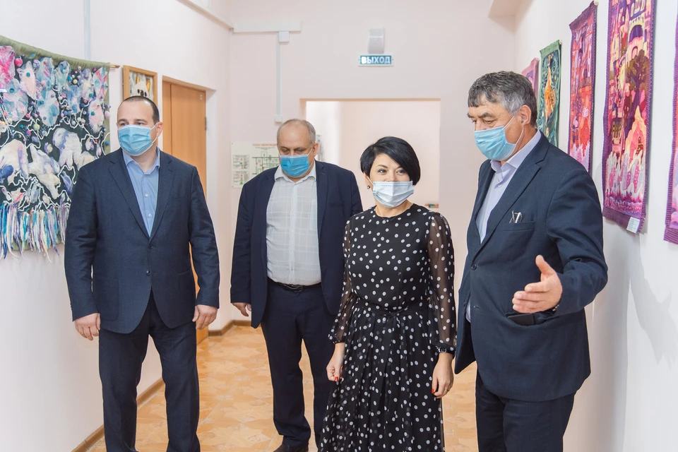 Заметно преобразились помещения детской школы искусств №12.