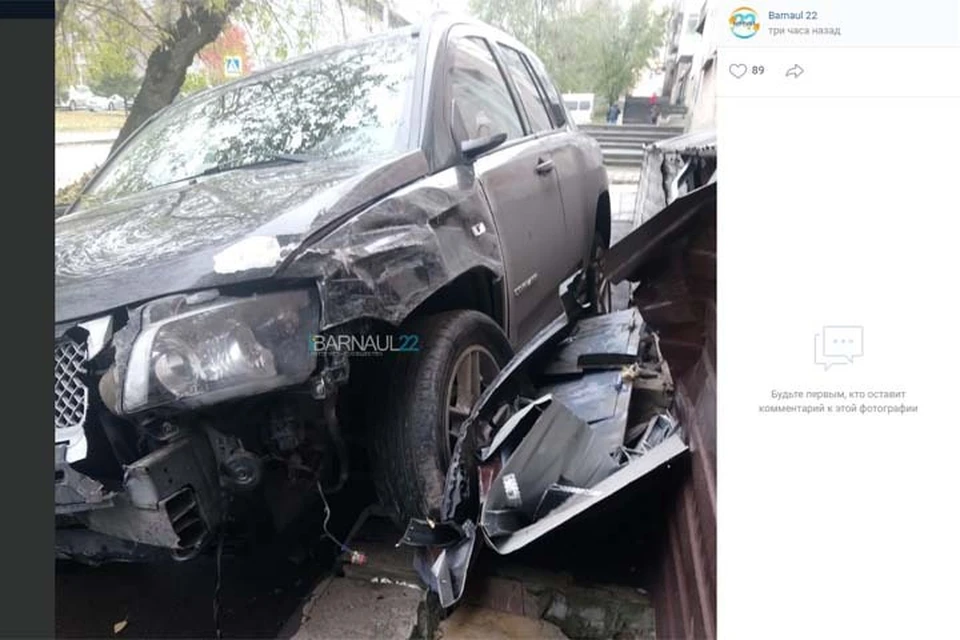 По предварительным данным, пешеходы не пострадали