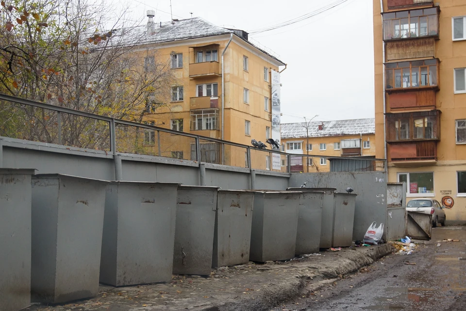 Младенца выбросили в мусорный бак