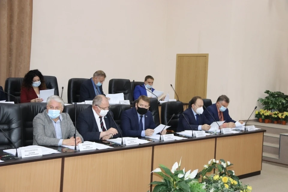 Заседание городской Думы.