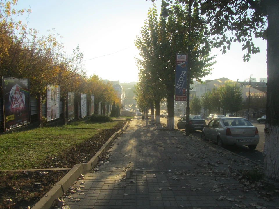 Авария произошла в центре Курска