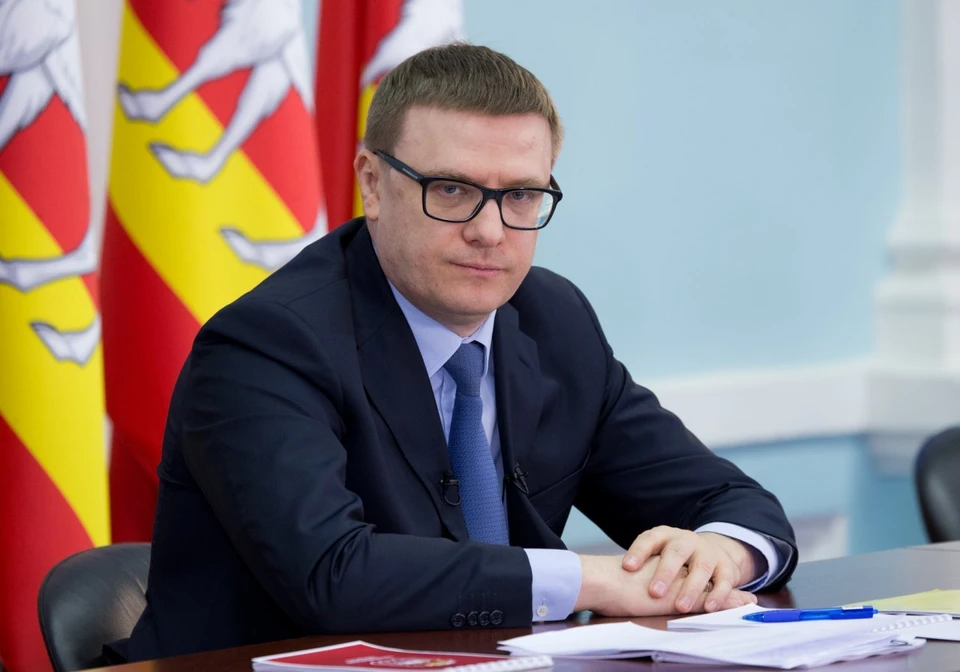 Алексей Текслер работает на форуме ШОС+. Фото: gubernator74.ru
