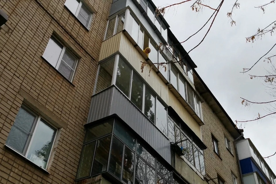 Внук запер бабушку на балконе в Липецке