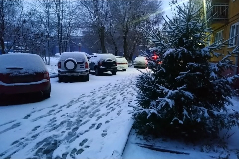 Кузбасс засыпало снегом