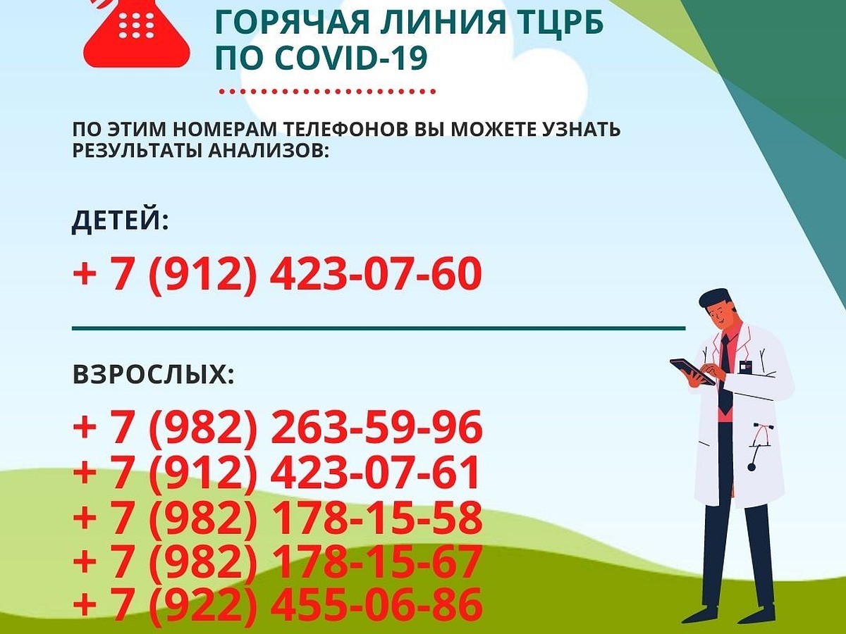 В Тарко-Сале заработали три новых номера, по которым можно узнать результат  анализа на COVID-19 - KP.RU