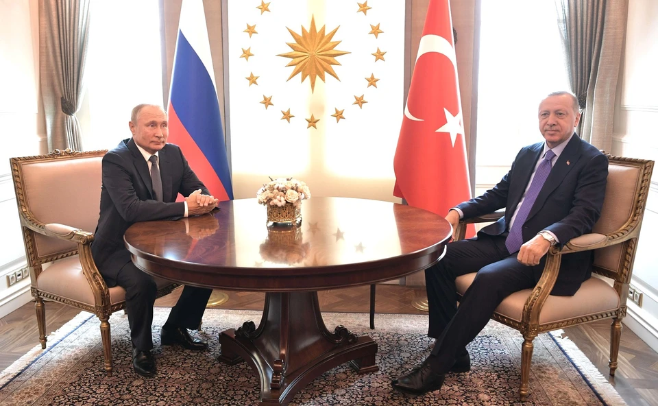 Путин и Эрдоган провели телефонный разговор.