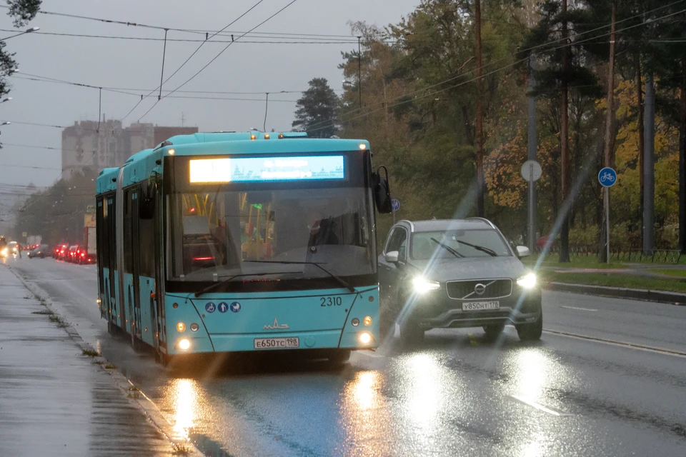 Новые автобусы повышенной комфортности вышли на маршруты в Пушкин и Колпино