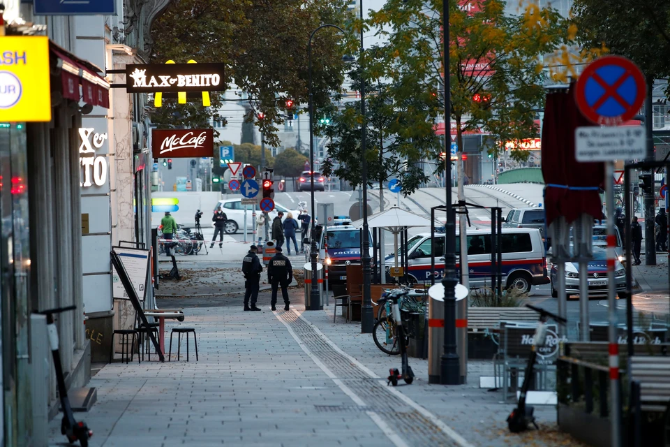 В Вене произошло шесть террористических атак за один вечер