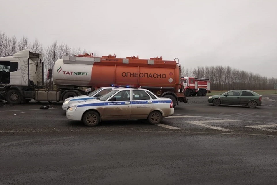 Фото с места происшествия.