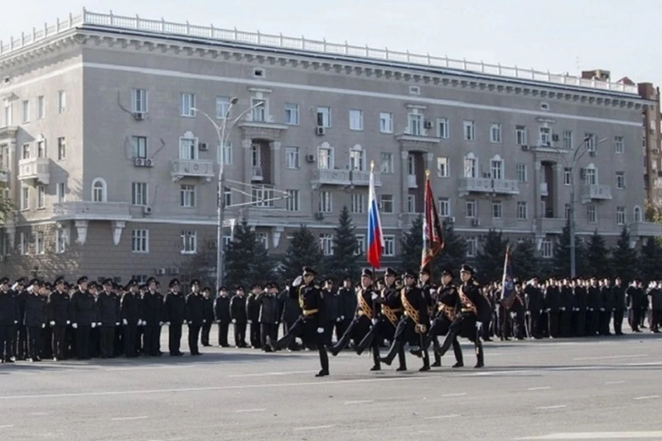 Парад полиции проводился в Ростове с 2017 года. Фото: пресс-служба ГУ МВД по Ростовской области