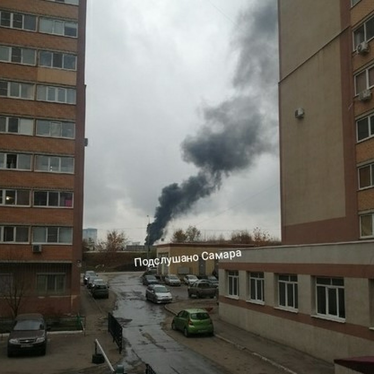 В Самаре произошел пожар около 