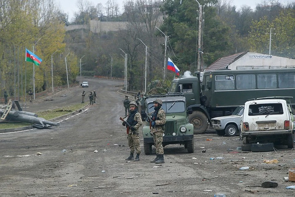 Российские миротворцы в Нагорном Карабахе