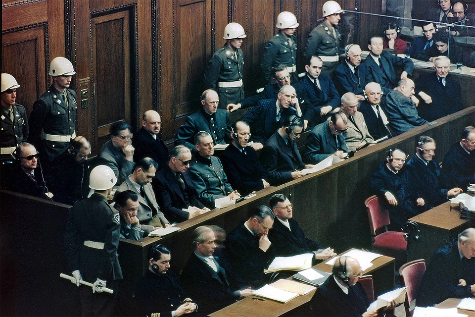 Суд над руководителями Гитлеровской Германии начался 20 ноября 1945 г.