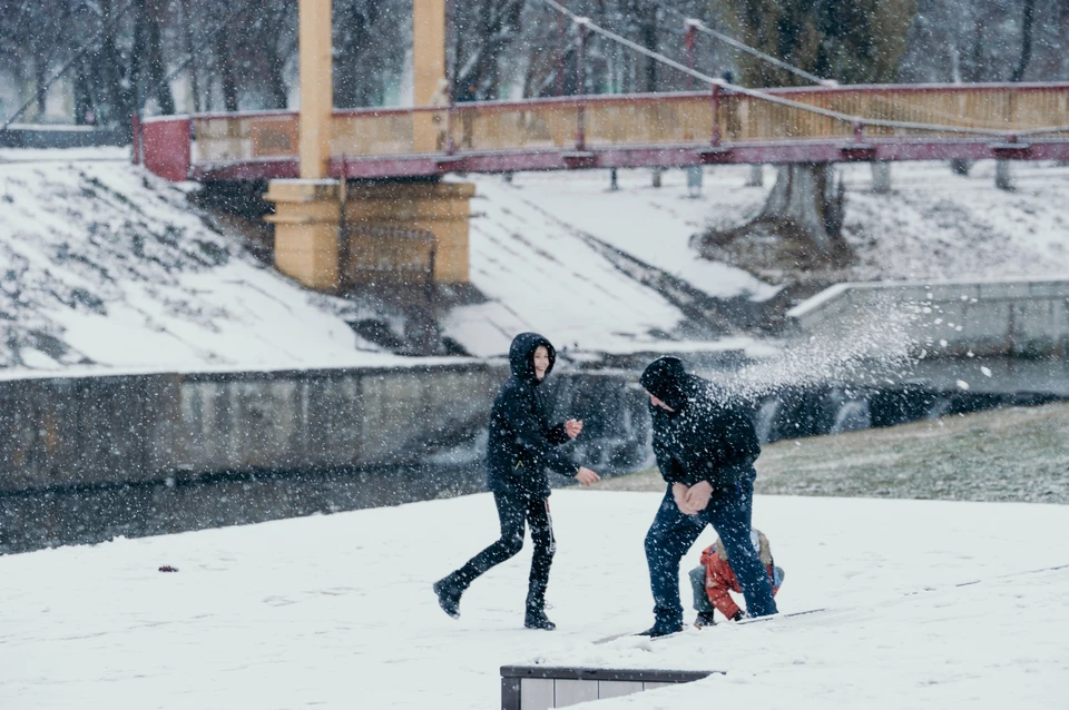 Сезон снежных боев открыт!