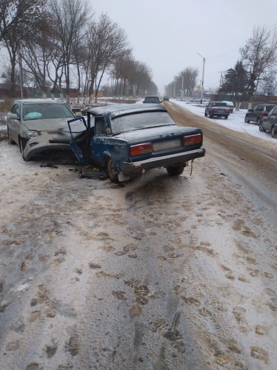 Авария произошла в Рассказово