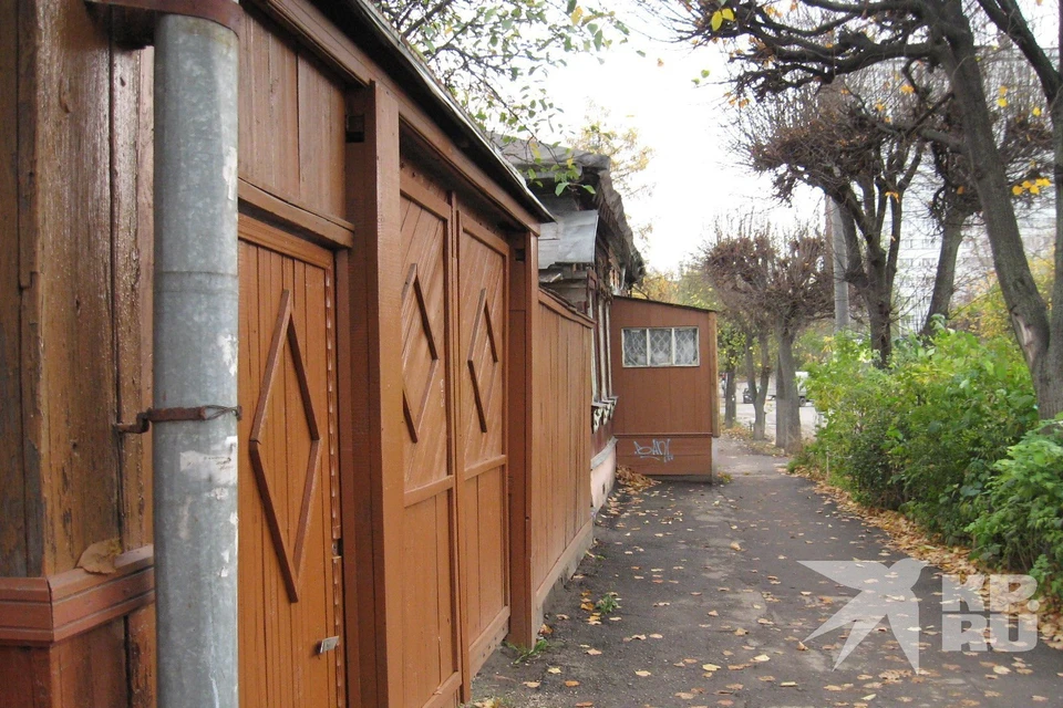 Улица Садовая в Рязани. Октябрь 2008 года.