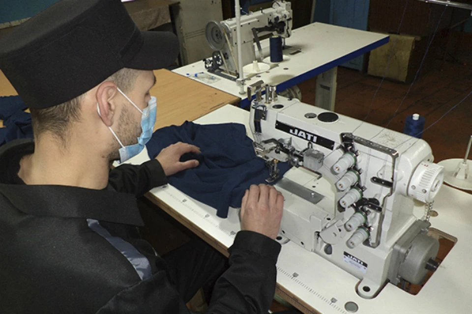 В колонии в Хабаровском крае запустили производство изделий из трикотажа