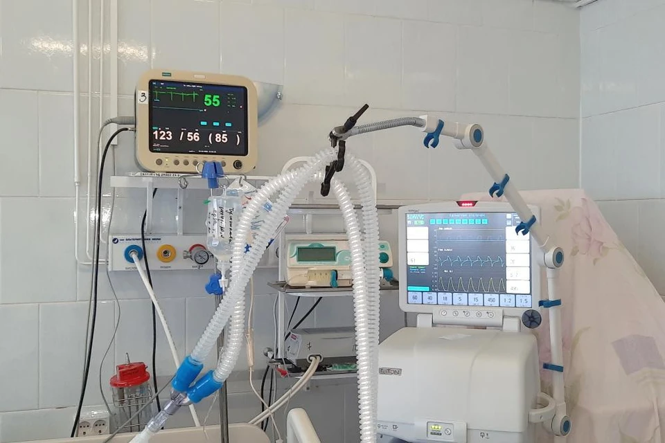 В Ишимской Областной больнице №4 появились два новых аппарата ИВЛ